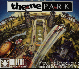 Theme Park Title Screen